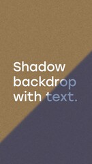 Vertical Shadow Background with Text