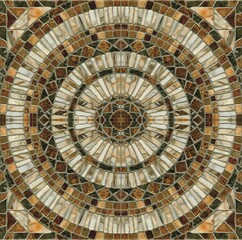 decorative historical mosaic pattern