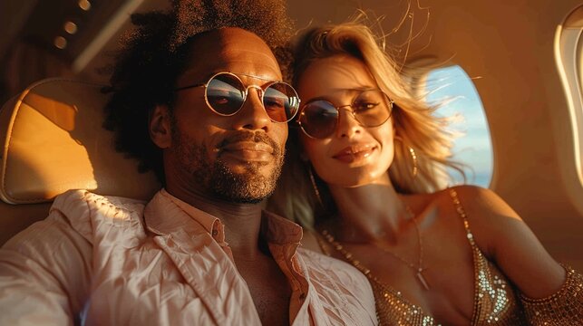 Capture a luxury traveler using a high-end travel concierge service website to book personalized luxury experiences and VIP services.