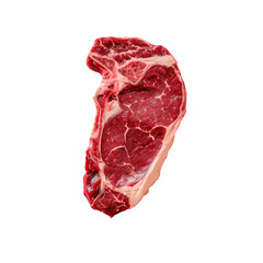 Obraz premium A piece of meat on a Transparent Background