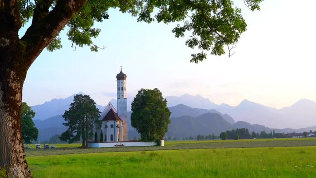 Sankt Coloman Kirche, Schwangau, Deutschland 