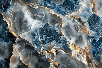 Obraz premium Elegant Marble Elegance: Deluxe Stone Pattern for Sophisticated Spaces. Concept Marble, Elegance, Stone Pattern, Sophisticated Spaces, Deluxe