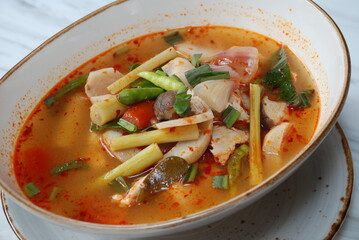 Tom Yum Gai ( Tom Yum Chicken)