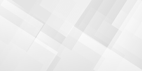 Vector abstract lines white square triangle wave technology minimal creative lined digital Shapes. abstract modern white and grey gradient color geometric line pattern background for website banner.