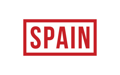 Spain Rubber Stamp Seal Vector