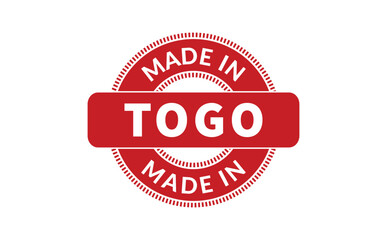 Made In Togo Rubber Stamp