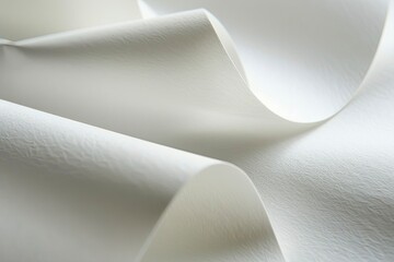 Soft Cotton Paper Roll with Textured Corner Detail