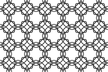 Obraz premium Islamic Geometric Pattern. Abstract mandala. Ethnic decorative element. Islam, Arabic, Indian, and Ottoman motifs 