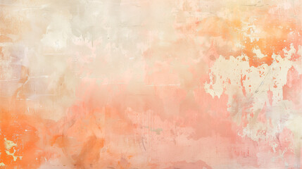 Pastel orange and pink texture in the style of gentle grunge