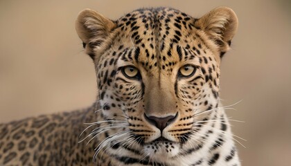 A-Leopard-With-Its-Whiskers-Bristling-On-High-Ale- 3