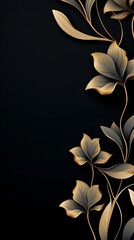 Black background wallpaper for phone