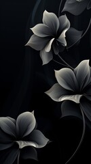 Black background wallpaper for phone	