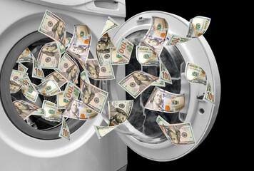 money laundering concept, crypto money laundering