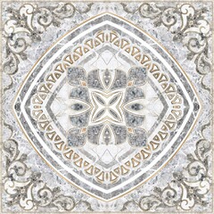ethnic retro illustration pattern