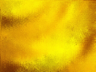 Golden background, Gold foil texture, Metallic gradient sheet, Metal effect.