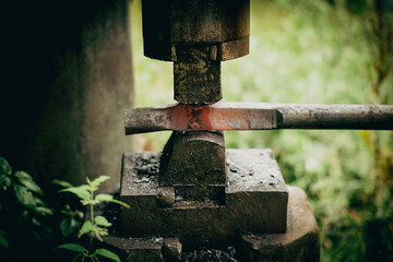 Travail du fer, forgeron d'art