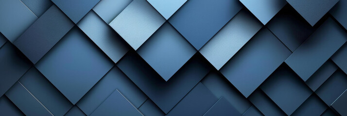 Modern Blue Geometric Patterns - Abstract Background Design