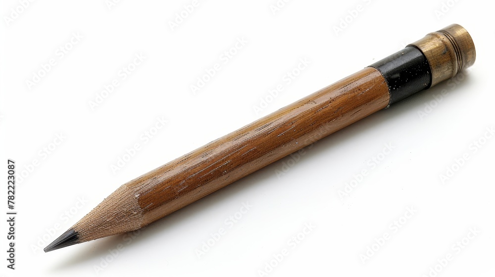 Poster the pencil is a writing and drawing instrument composed of a cylindrical graphite core encased in a 