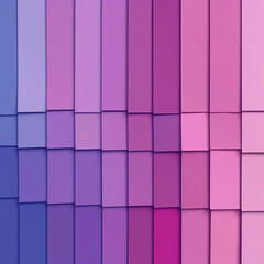 Purple Hued Geometric Blocks