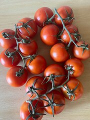 tomatoes on the table