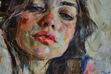 expressive women portrait paintings capturing emotion and beauty oil painting
