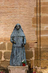 Sculpture of Sister Angela de la Cruz