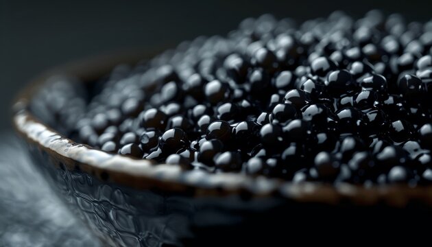Prepared beluga caviar