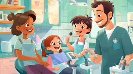 Friendly Dental Clinic Providing Fun and Comfortable Pediatric Dental Care Experience for Children