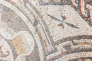 Old roman mosaic