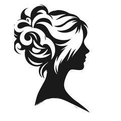 Beautiful cute girl 👧 vector illustration isolated on white background 
