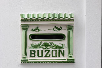 Spanish mail box