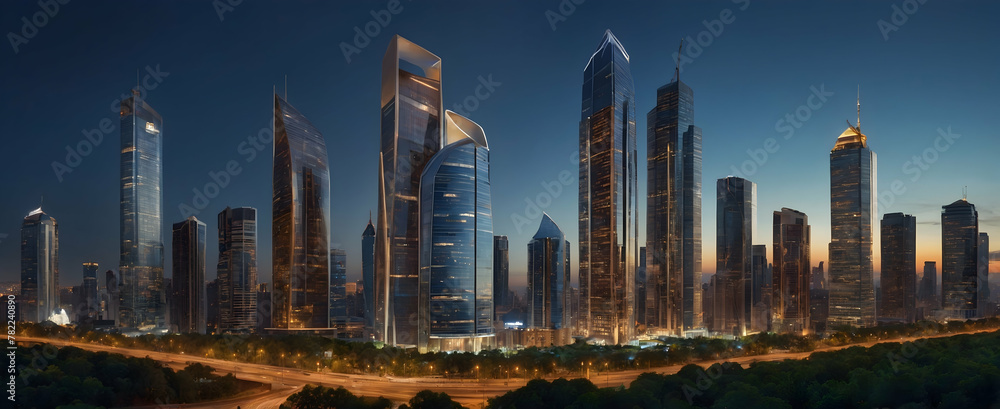 Poster embracing the frontier: capturing the candid daily routine of building skylines, one pour at a time