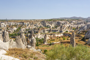 The famous Valley of Love, Ask Vadisi, in Goreme, Cappadocia