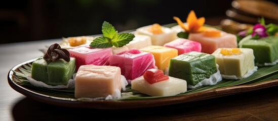 Different types of soap on a table