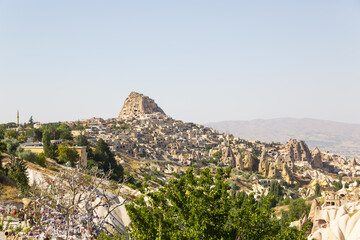 Beautiful view of Goreme National Park and Uchisar village in Cappadocia - 782243605