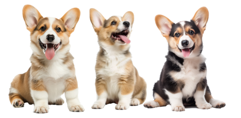 happy Puppy Welsh Corgi 14 Weeks old