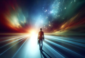 A promising future, concept