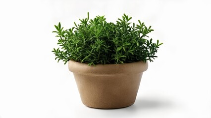  Vibrant greenery in a terracotta pot perfect for home decor