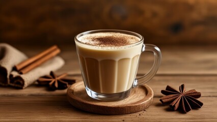  Warm and cozy  A perfect cup of cappuccino