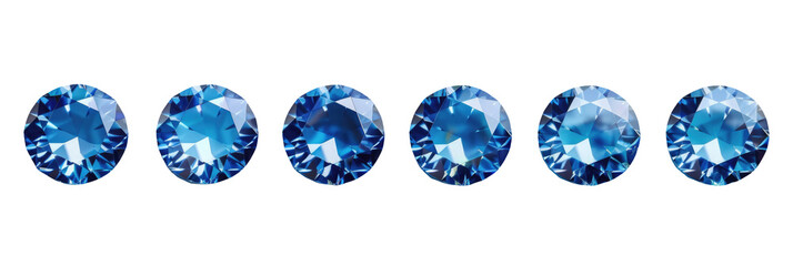 Blue Diamonds Row