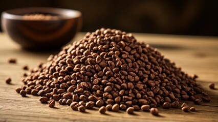 Fototapeta premium Aromatic coffee beans ready to brew