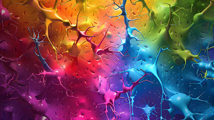 Colorful Illustration of Diverse Faces and Diverse People