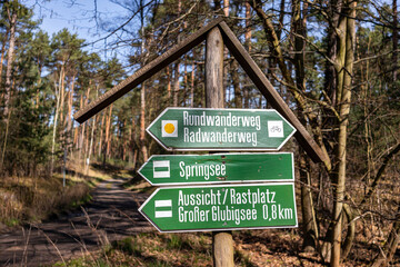 Rad und Wanderwege Region Storkow Glubigsee - 782258836