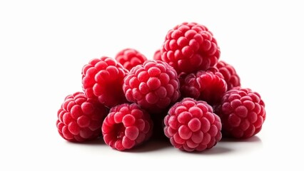  Fresh juicy raspberries perfect for a healthy snack or recipe