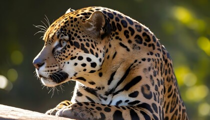A-Jaguar-With-Its-Coat-Glistening-In-The-Sunlight- 3