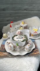 Beautiful Easter composition