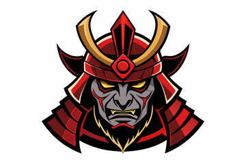 samurai-mask-two-color---on-white-background 