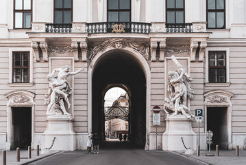 entrance to the palace