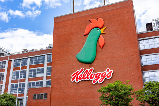 Kellogg's factory Trafford park Manchester UK