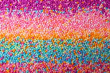 Candy Sprinkle Texture Background, Donut Rainbow Sprinkles Pattern, Sweet Color Glaze Banner